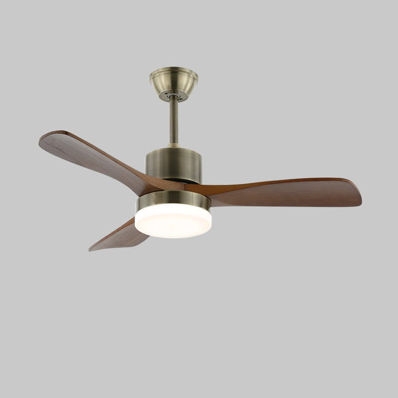 Lampe de ventilateur de plafond en bois 42"/52" Zephyr