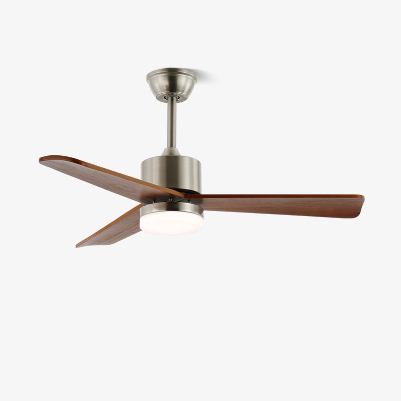 Lampe de ventilateur de plafond en bois 42"/52" Zephyr