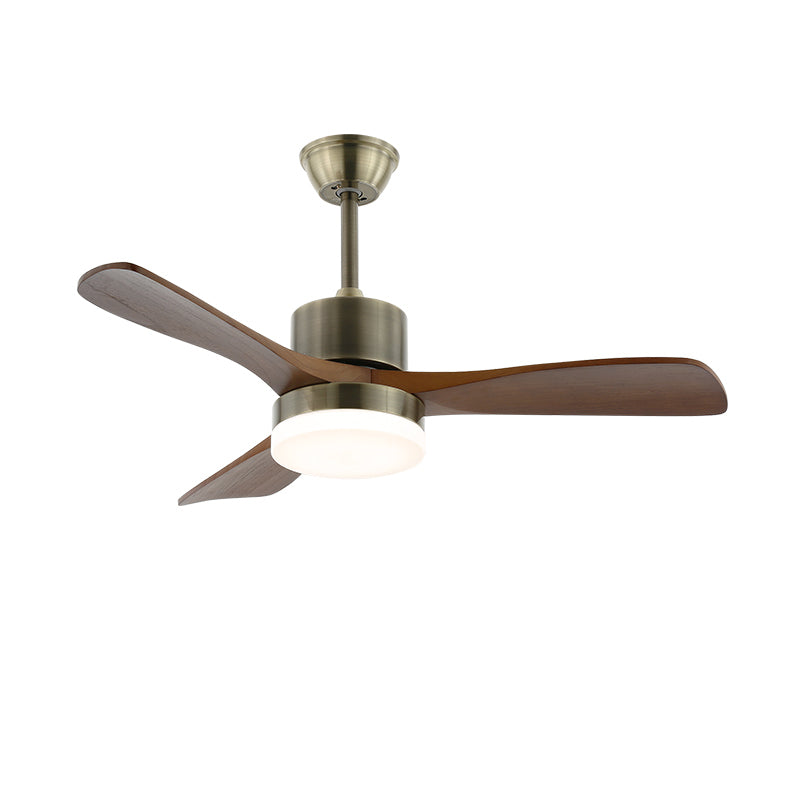 Lampe de ventilateur de plafond en bois 42"/52" Zephyr