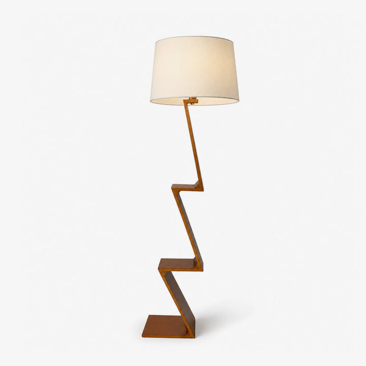 Zigzag Solid Wood Floor Lamp - Vakkerlight