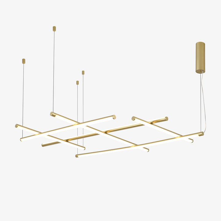 Geometric Linear Grid Pendant Lamp - Vakkerlight