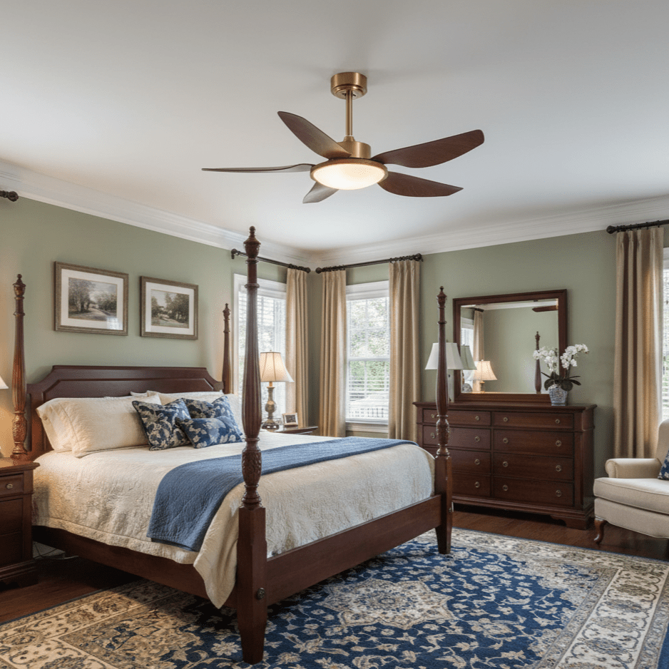 Sirocco Breeze Ceiling Fan Light - Vakkerlight