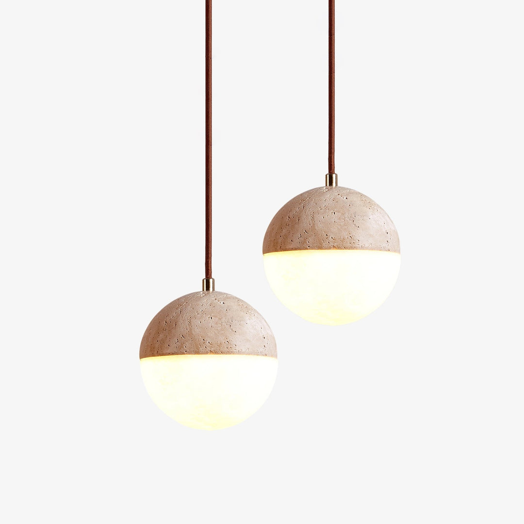 Soren Travertine Pendant Light - Vakkerlight