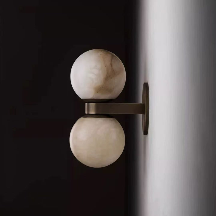 Alabaster Celestia Orb Wall Light - Vakkerlight