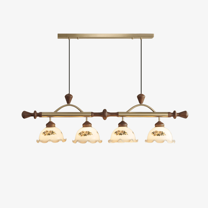 Floral Patterned Multi Pendant Light - Vakkerlight