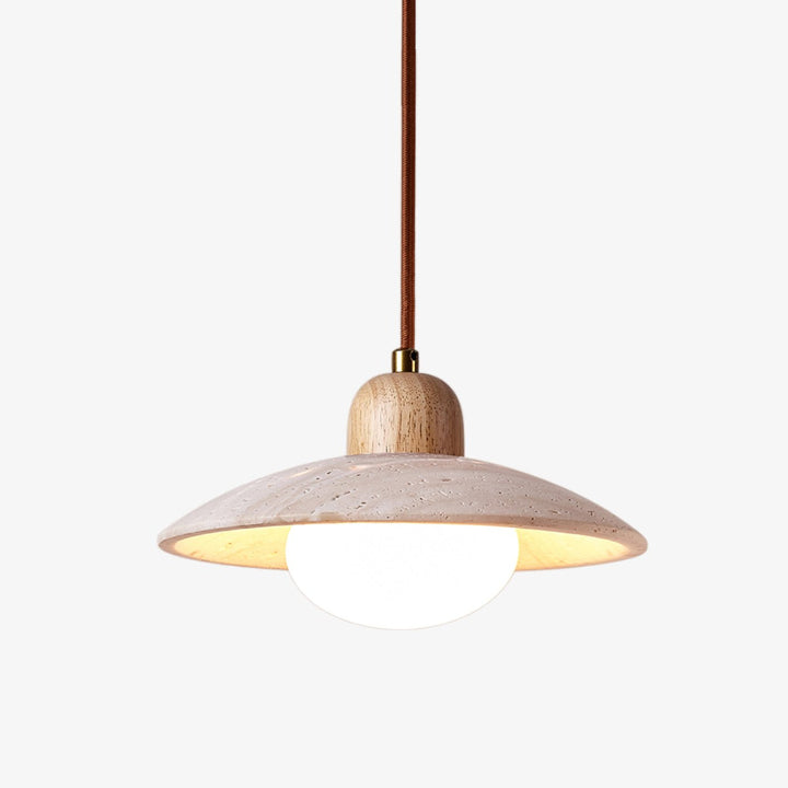 Travertine Dome Pendant Light - Vakkerlight