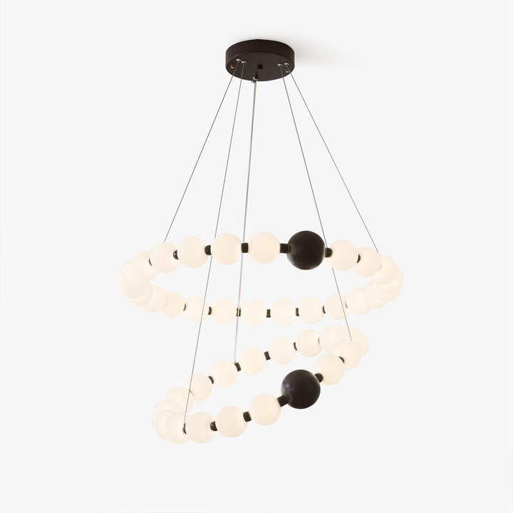Celestial Bead Ring Chandelier - Vakkerlight