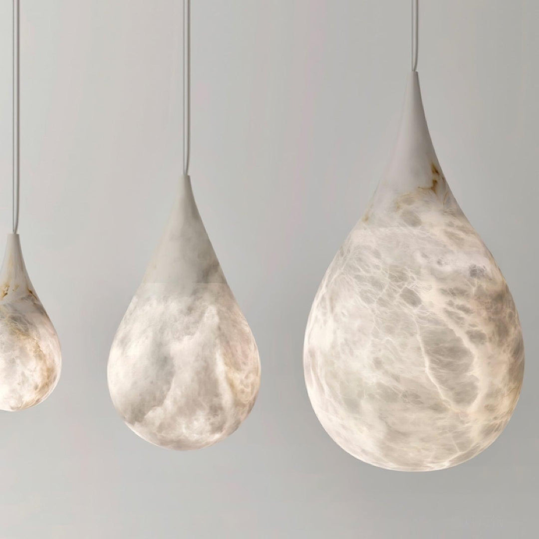 Marble Raindrop Pendant Light - Vakkerlight