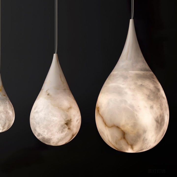 Marble Raindrop Pendant Light - Vakkerlight