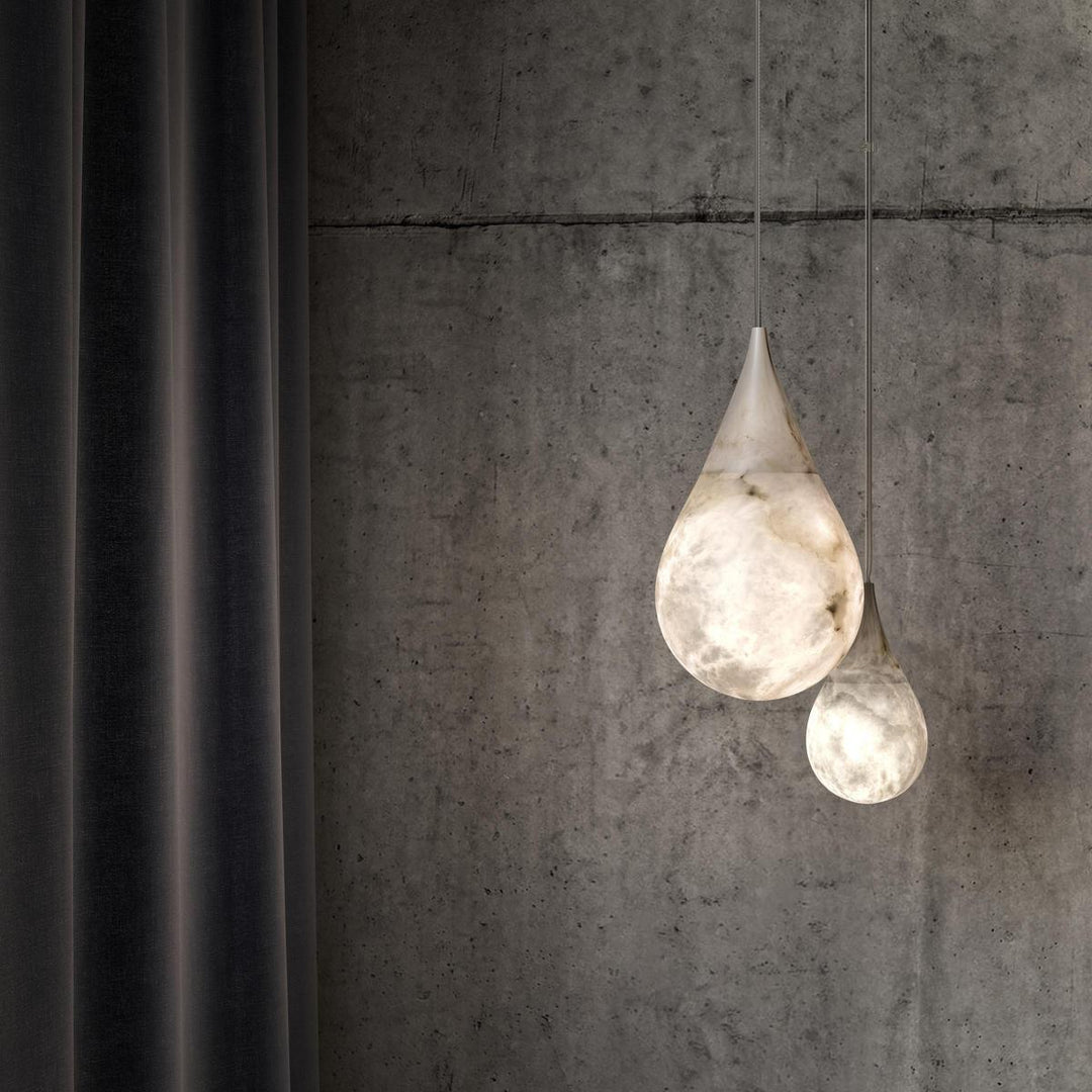 Marble Raindrop Pendant Light - Vakkerlight