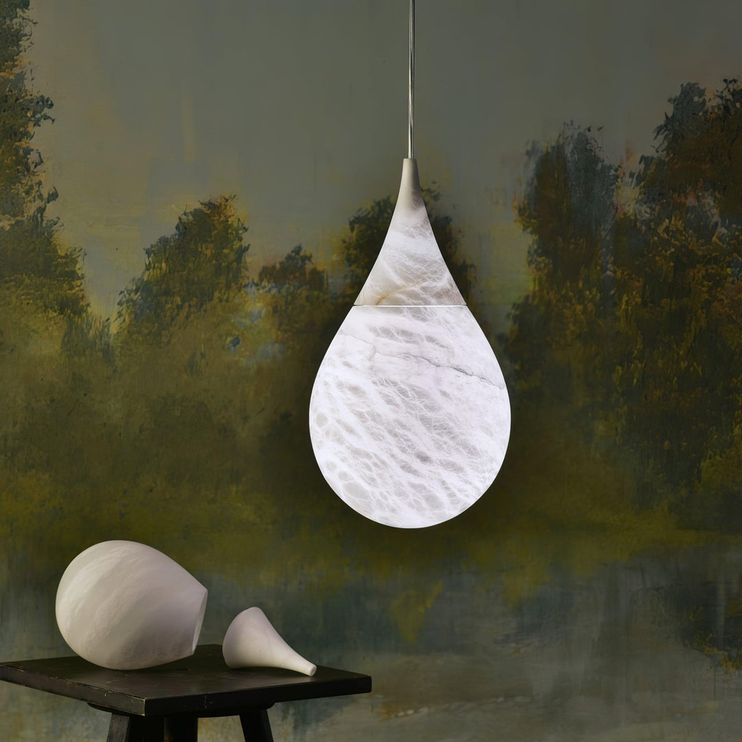 Marble Raindrop Pendant Light - Vakkerlight