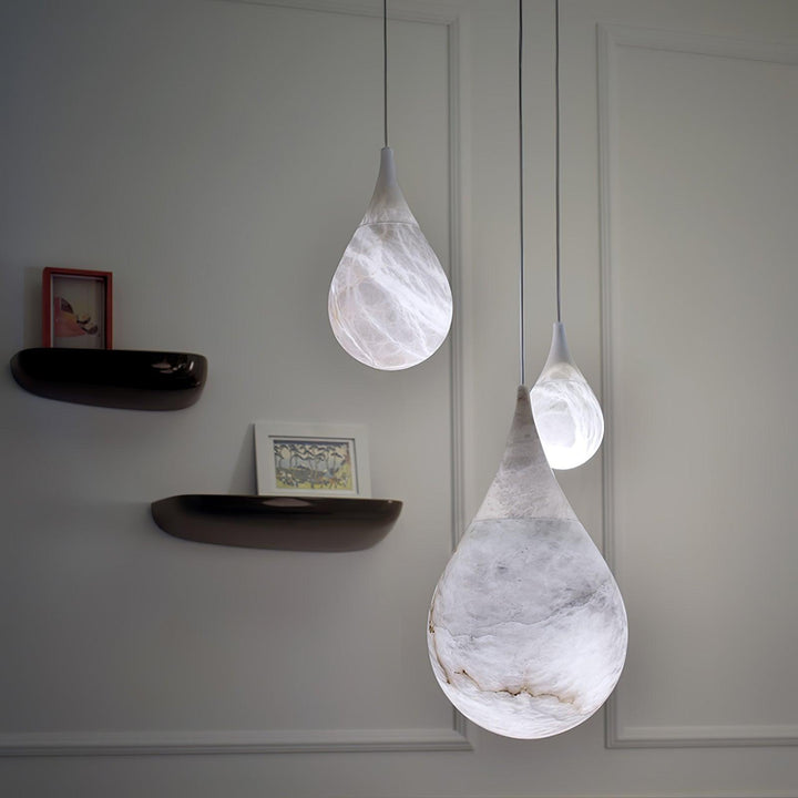 Marble Raindrop Pendant Light - Vakkerlight