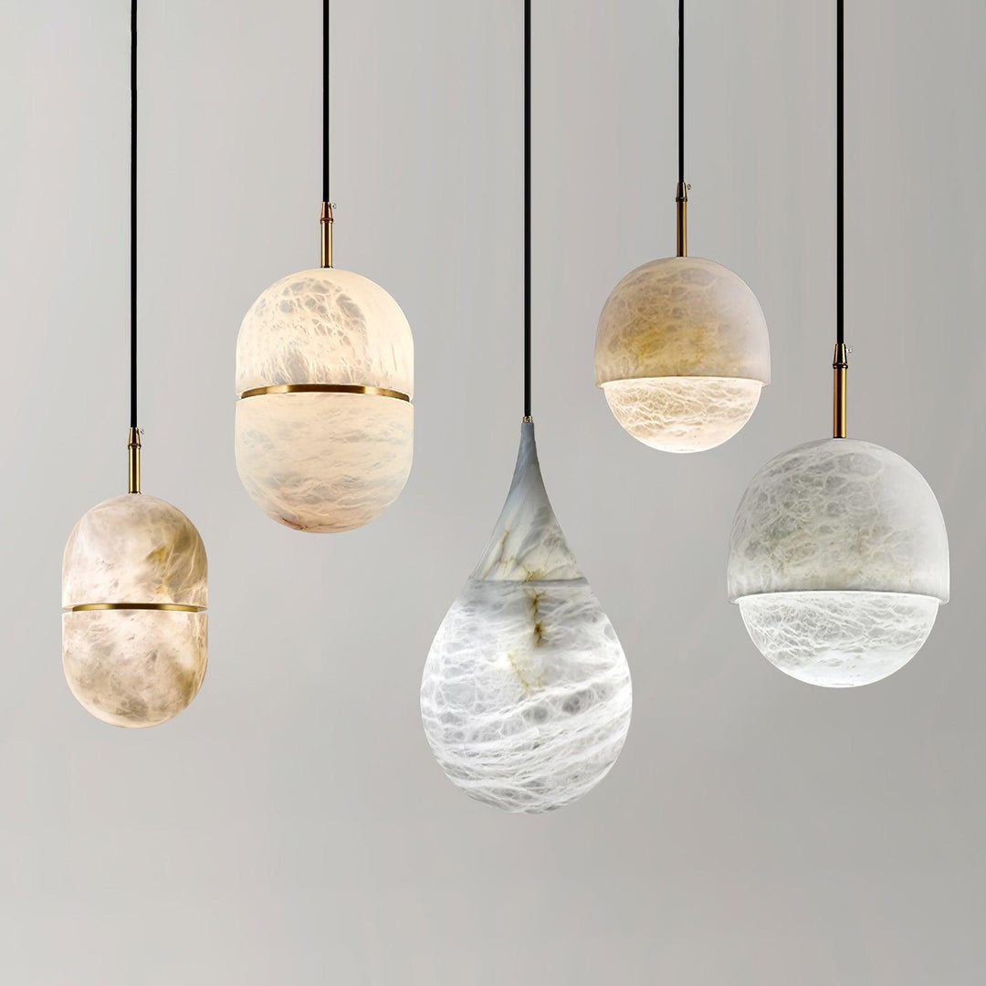 Marble Raindrop Pendant Light - Vakkerlight