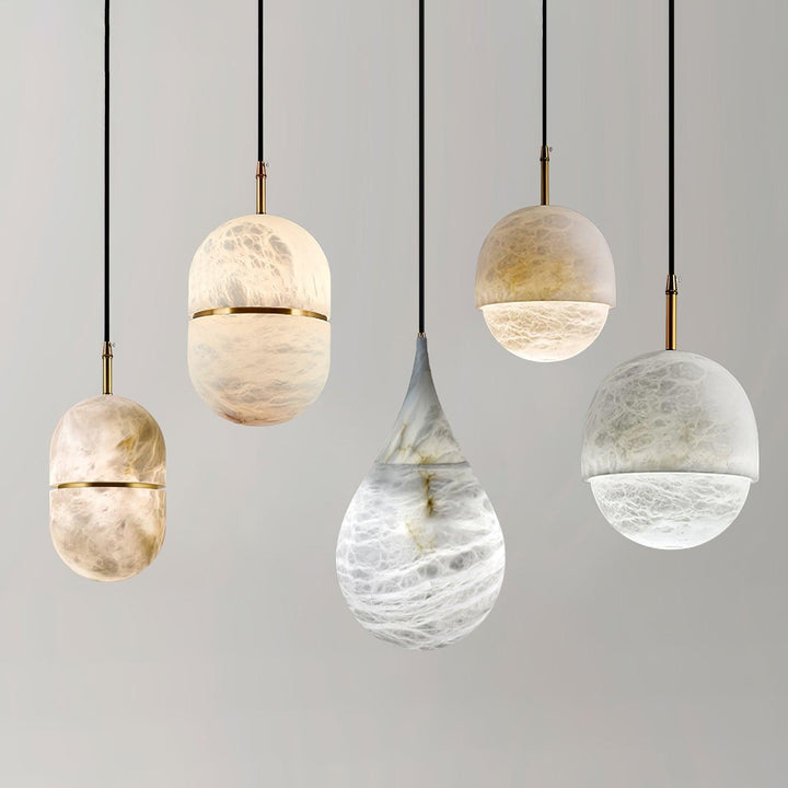 Marble Raindrop Pendant Light - Vakkerlight