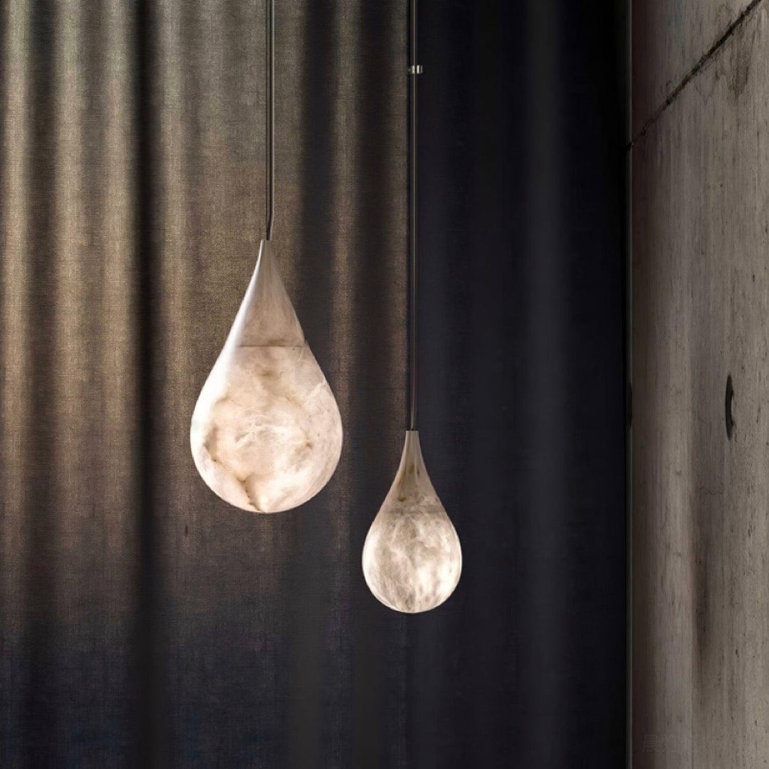 Marble Raindrop Pendant Light - Vakkerlight