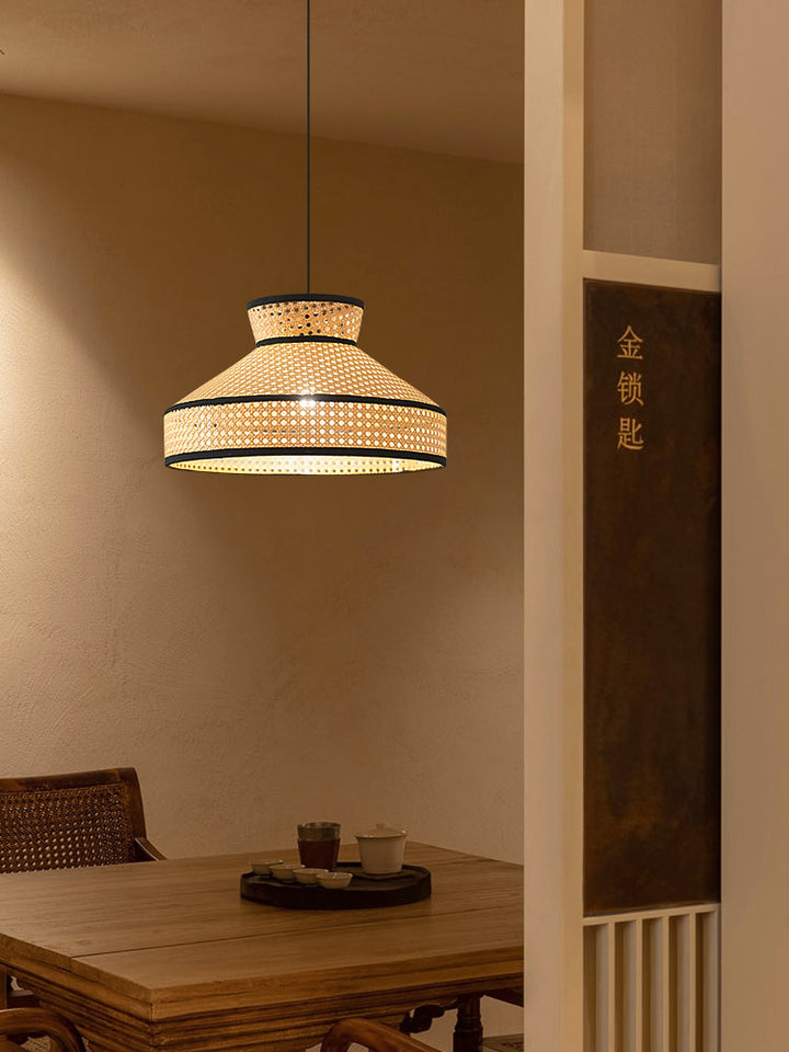 arvest Woven Rattan Pendant Lamp
