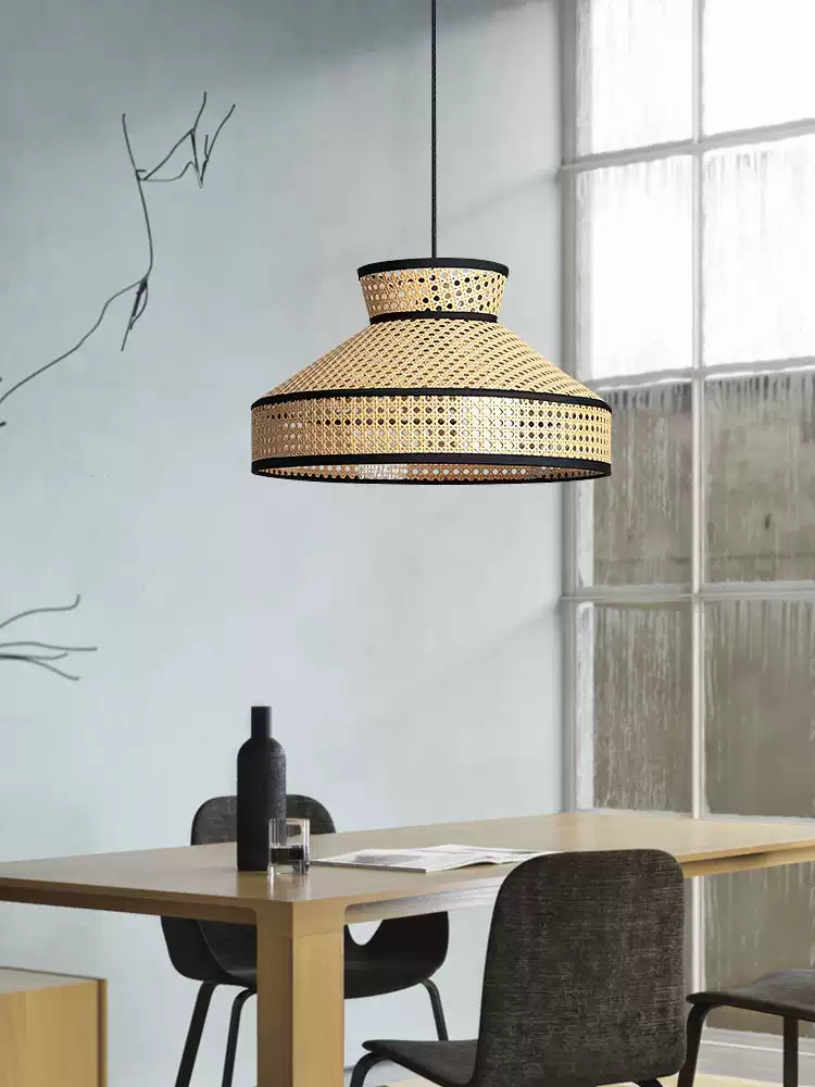 arvest Woven Rattan Pendant Lamp