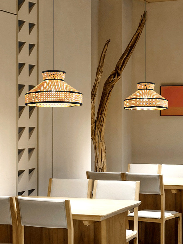 arvest Woven Rattan Pendant Lamp