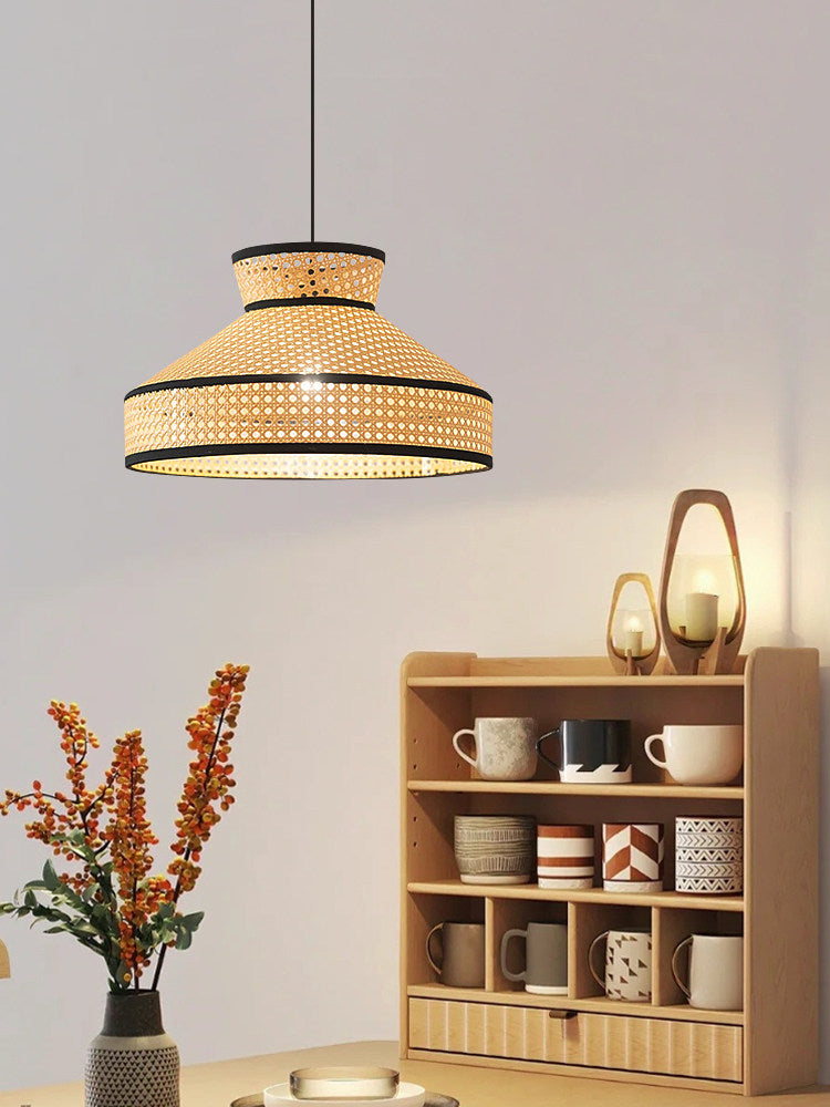 arvest Woven Rattan Pendant Lamp