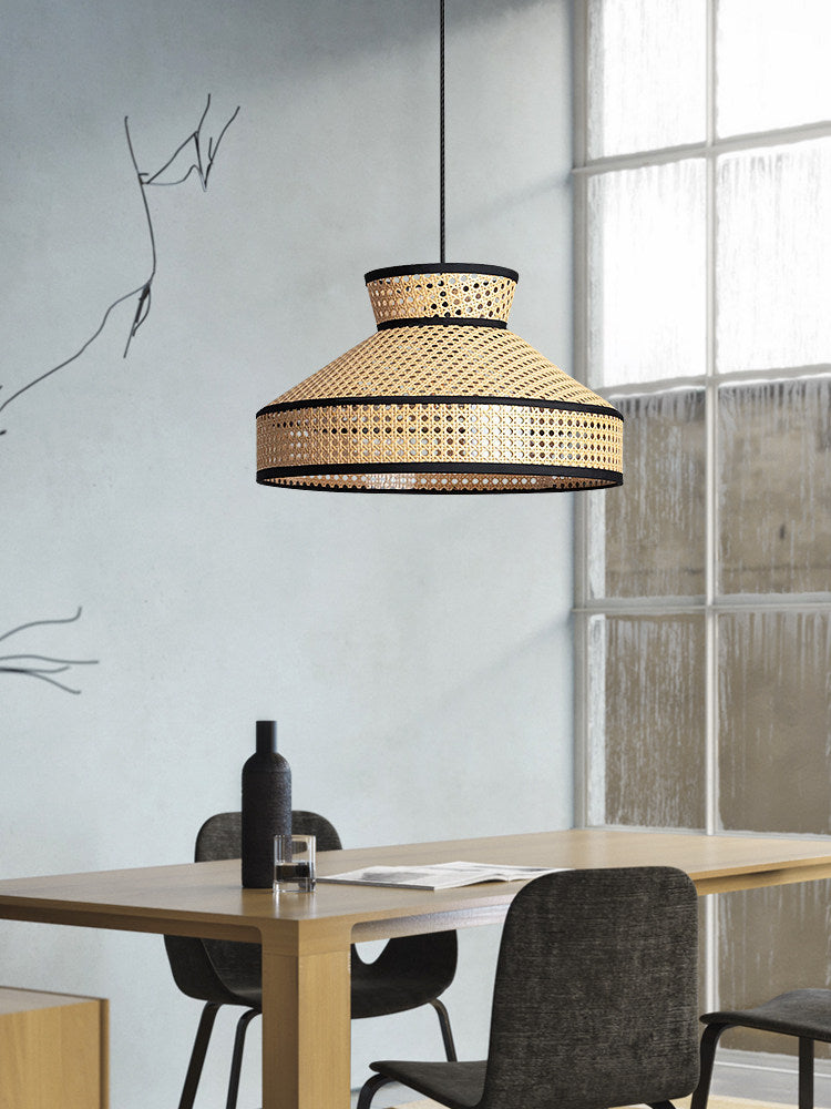 arvest Woven Rattan Pendant Lamp