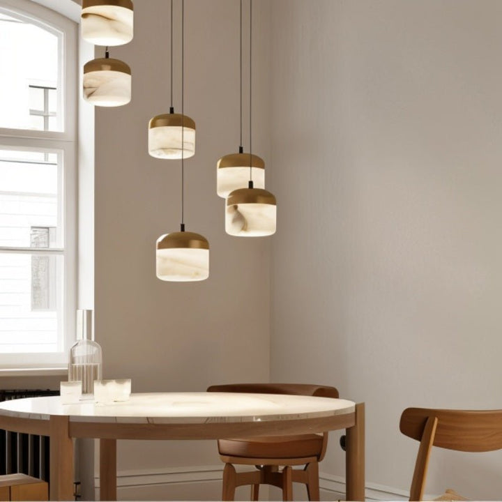Asta Alabaster Pendant Light - Vakkerlight