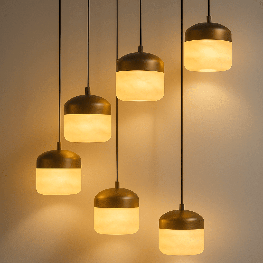Asta Alabaster Pendant Light - Vakkerlight
