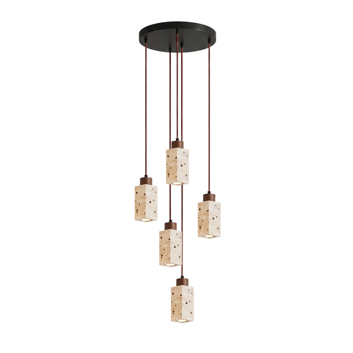 Solvara Travertine Pendant Lamp - Vakkerlight