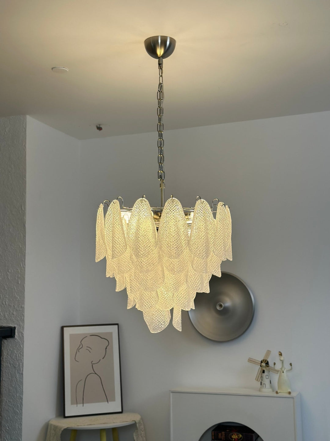 Murano Glass Teardrop Chandelier - Vakkerlight