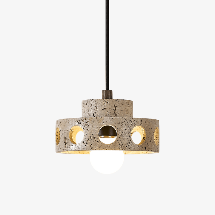 Perfora Travertine Pendant Lamp - Vakkerlight