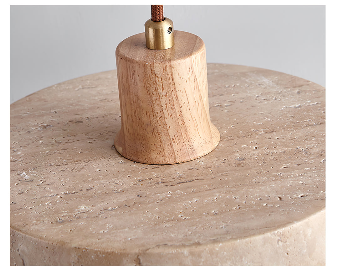 Piedra Travertine Pendant Light - Vakkerlight