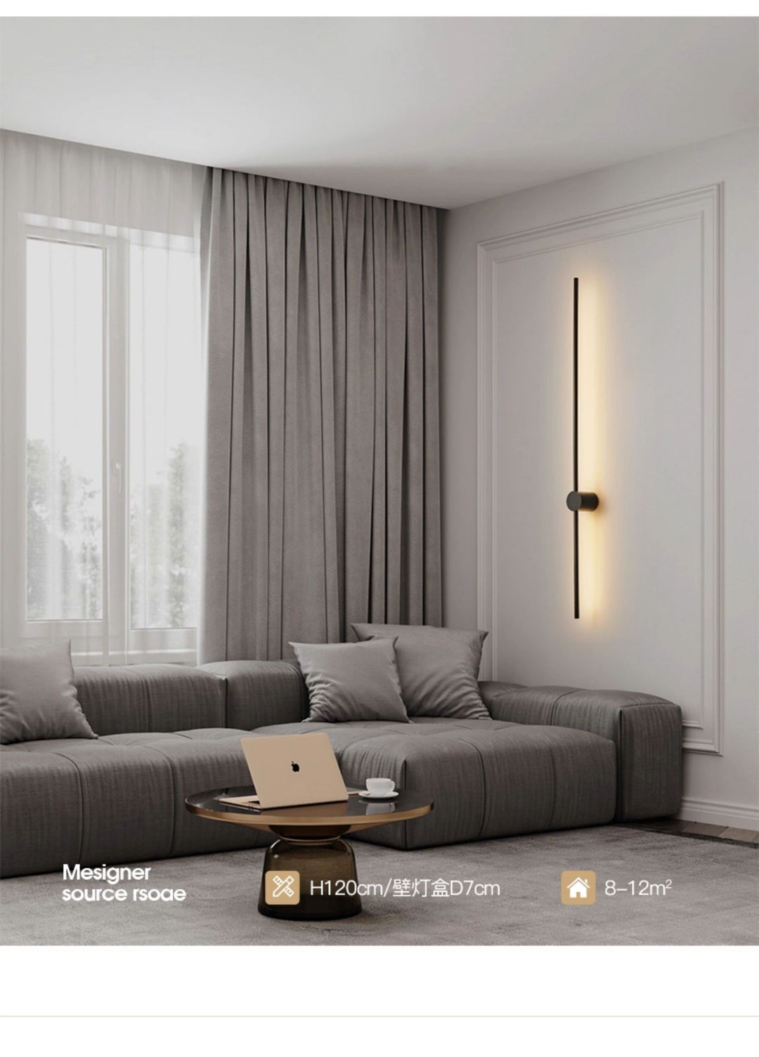 Luma Rod Portable Rechargeable Sconce