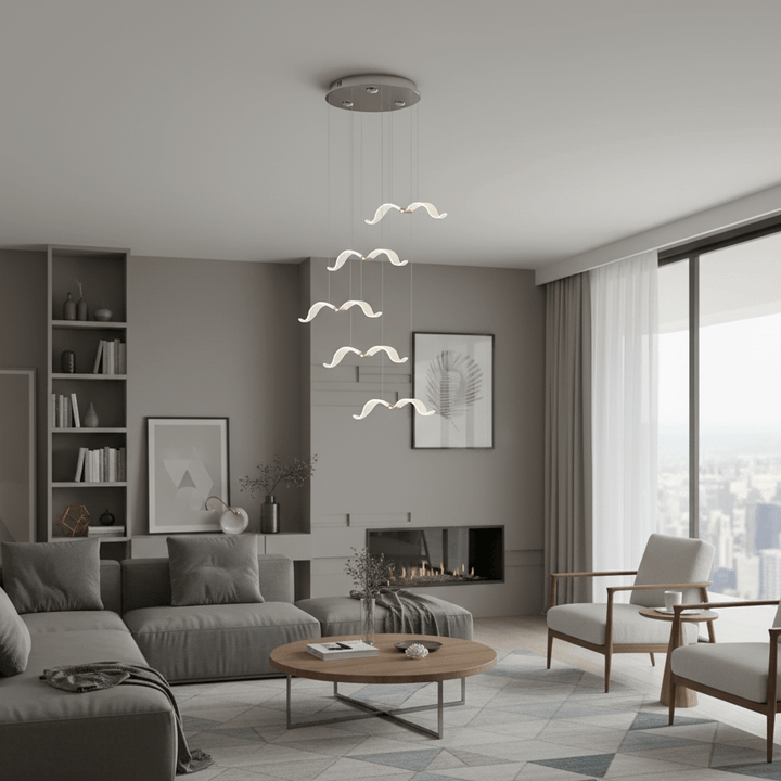 Large Seagull Chandelier - Vakkerlight