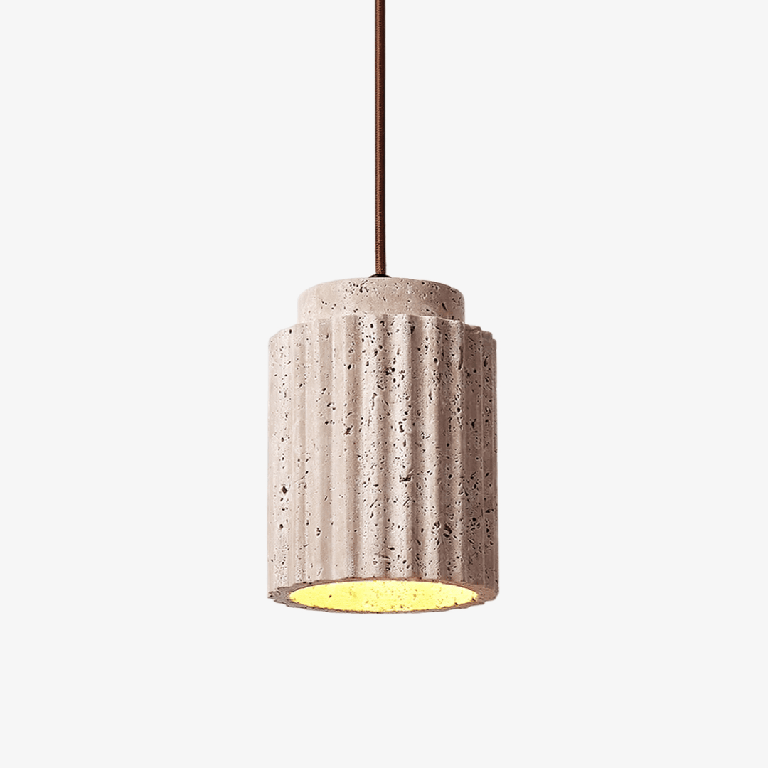 Caelia Travertine Pendant Light - Vakkerlight