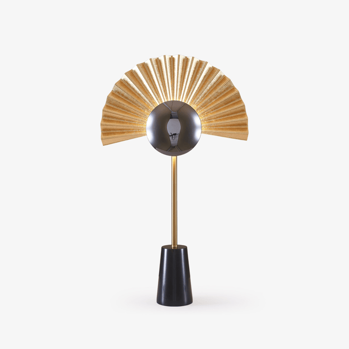 Gilded Fan Table Lamp - Vakkerlight