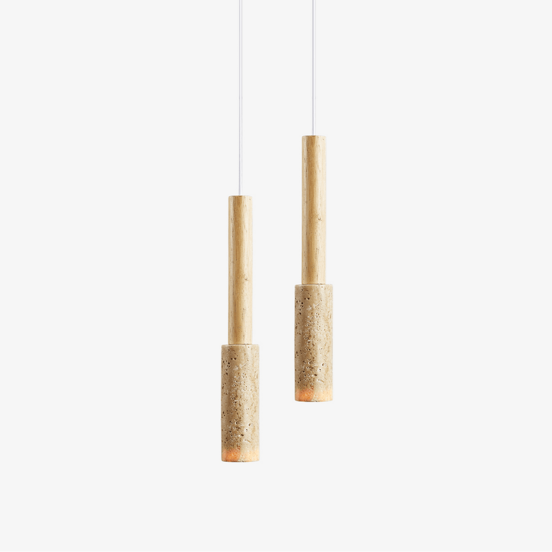 Travertine Stick Pendant Light - Vakkerlight