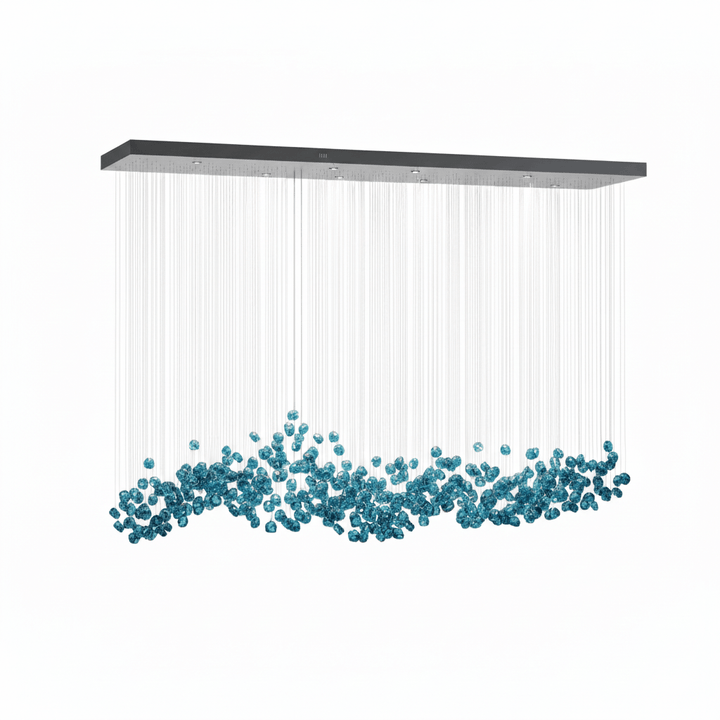 Crystal Stone Chandelier - Vakkerlight