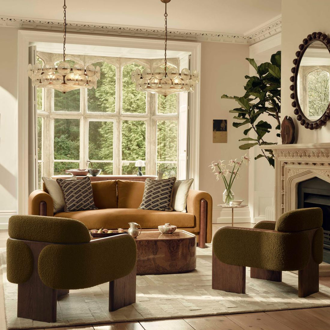 Solaris Disc Murano Chandelier - Vakkerlight