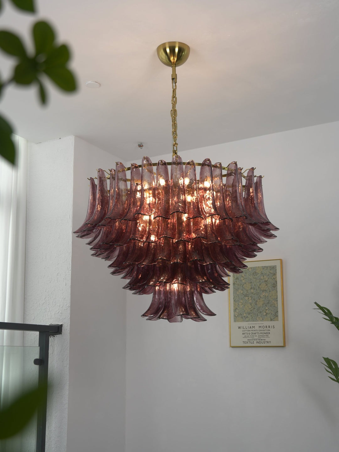 Amethyst Bloom Chandelier - Vakkerlight
