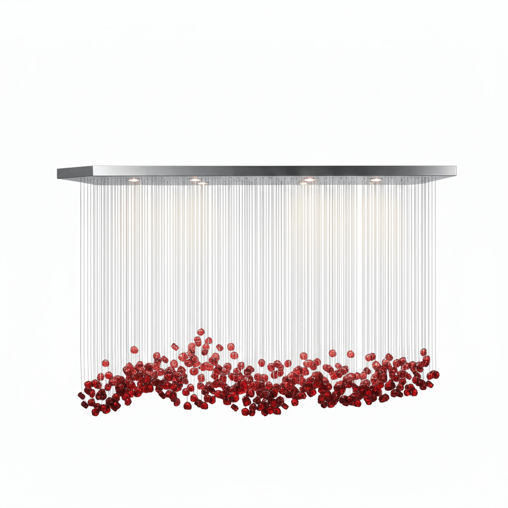 Crystal Stone Chandelier - Vakkerlight