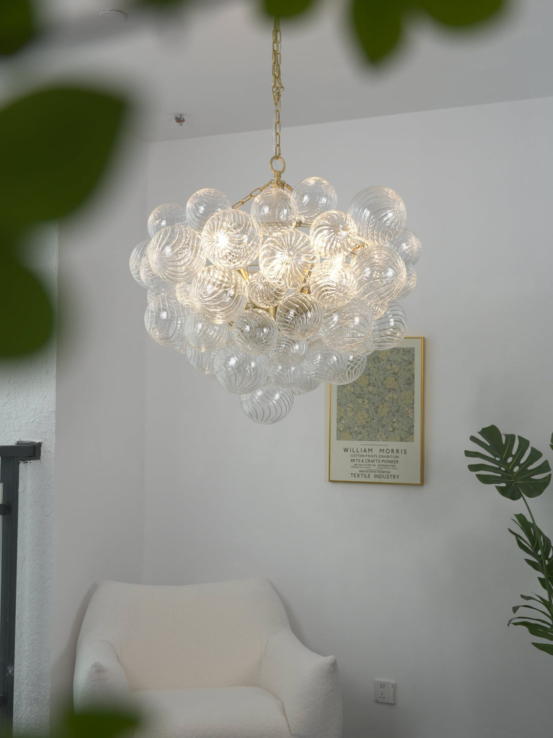 Glass Ball Bubbles Chandelier - Vakkerlight
