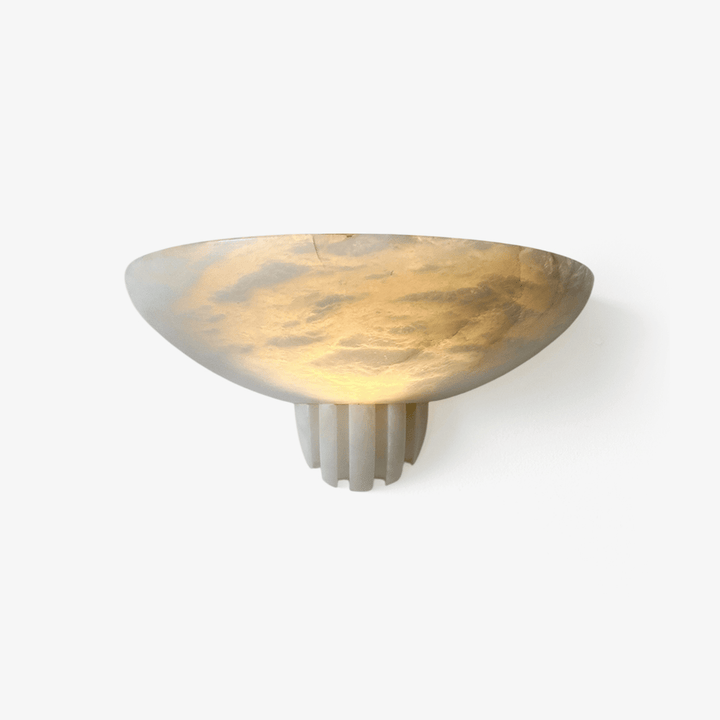Rare Alabaster Wall Sconce - Vakkerlight