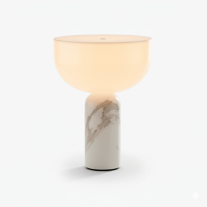Arno Sphere Marble Table Lamp - Vakkerlight