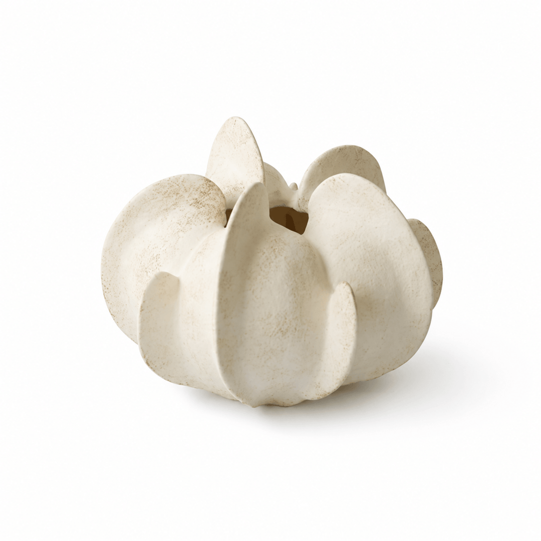 Magnolia Bloom Ceramic Sculpture Vase - Vakkerlight
