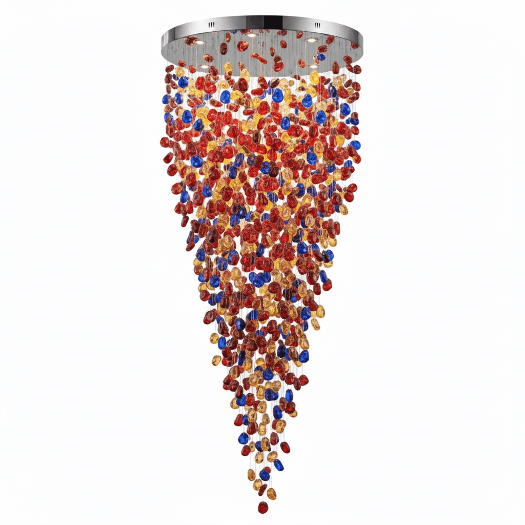 Crystal Stone Chandelier - Vakkerlight