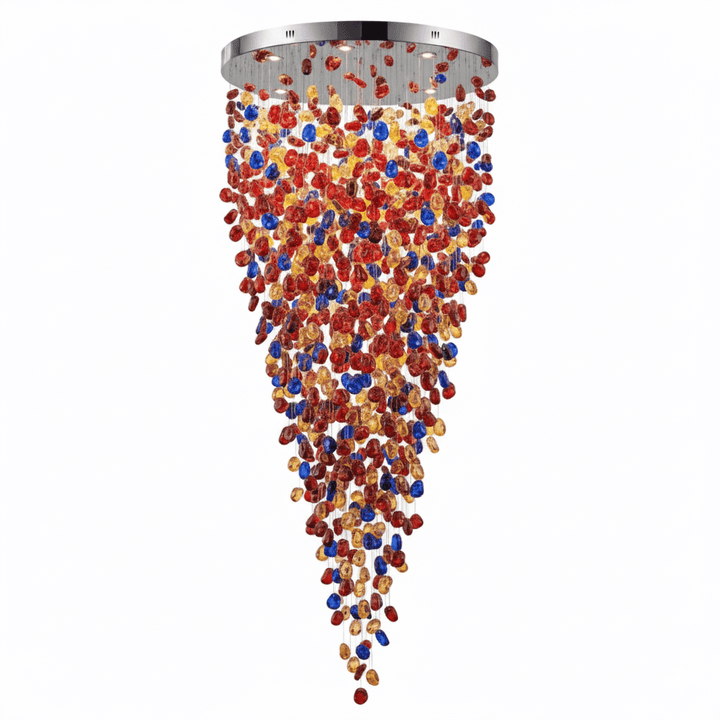 Crystal Stone Chandelier - Vakkerlight