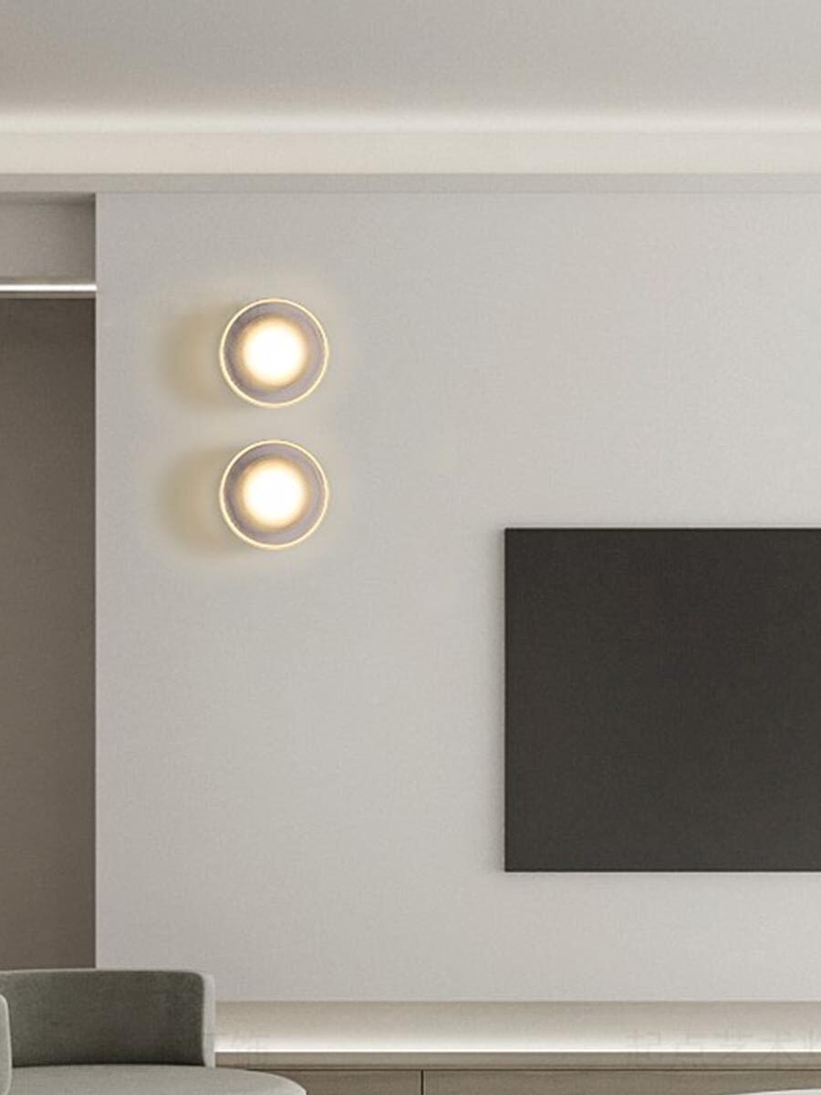 Luno Ribbed Glass Wall Light - Vakkerlight
