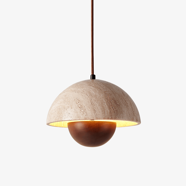 Bud Travertine Pendant Lamp - Vakkerlight