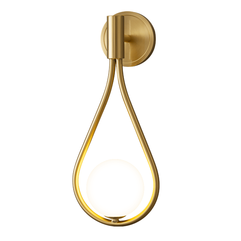 Brass Vanity Wall Lamp - Vakkerlight