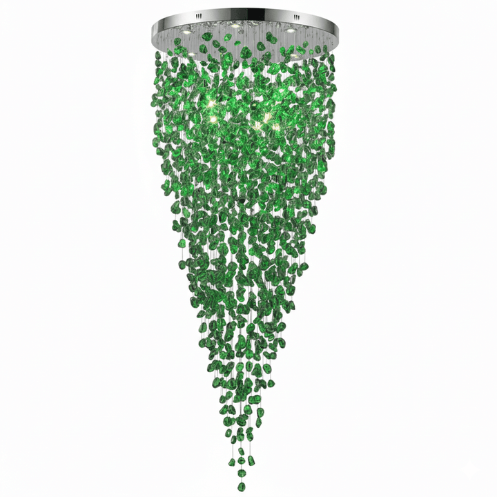 Crystal Stone Chandelier - Vakkerlight