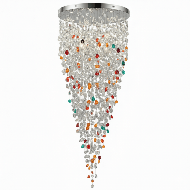 Crystal Stone Chandelier - Vakkerlight